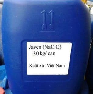 Sodium hypochloride - Javel - NaOCl 10%