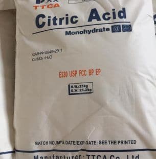 Citric Acid - C6H8O7