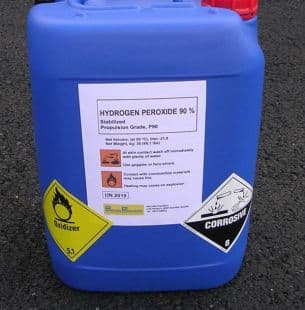 Hydrogen Peroxide - H2O2 90%- Oxy Già