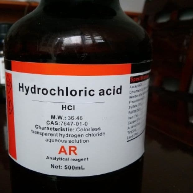 Hydrochloric acid - HCl