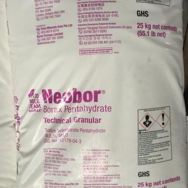 Borax | Na2B4O7.5 H2O