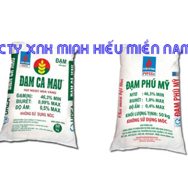 Urê Cà Mau | Đạm Cà Mau | Urê Phú Mỹ | Đạm Phú Mỹ